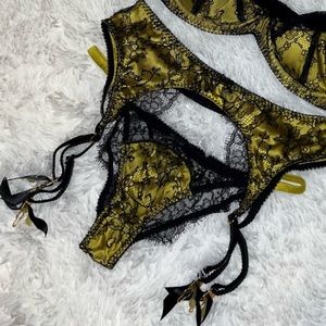 Agent provocative Green and black 2 piece set